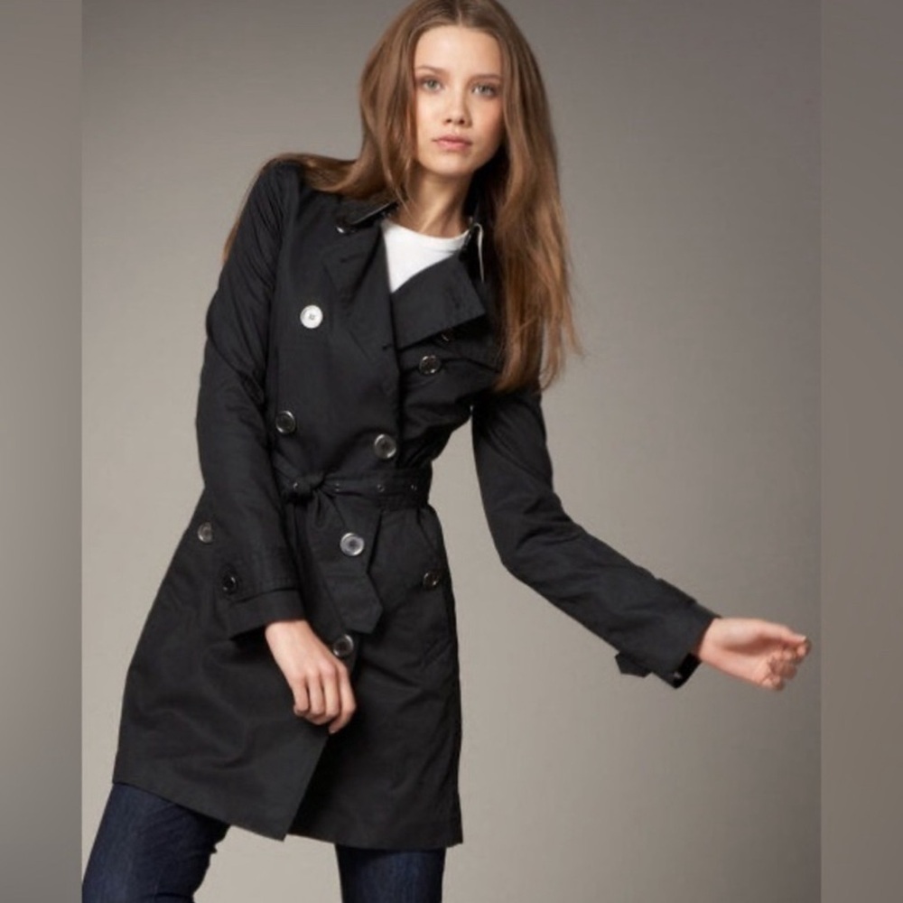 Burberry Brit Black Rain Coat
